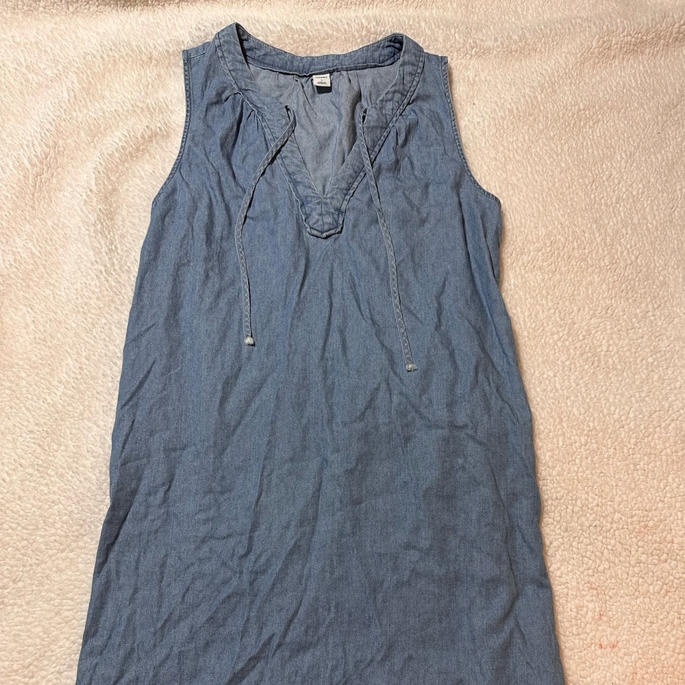 Denim dress